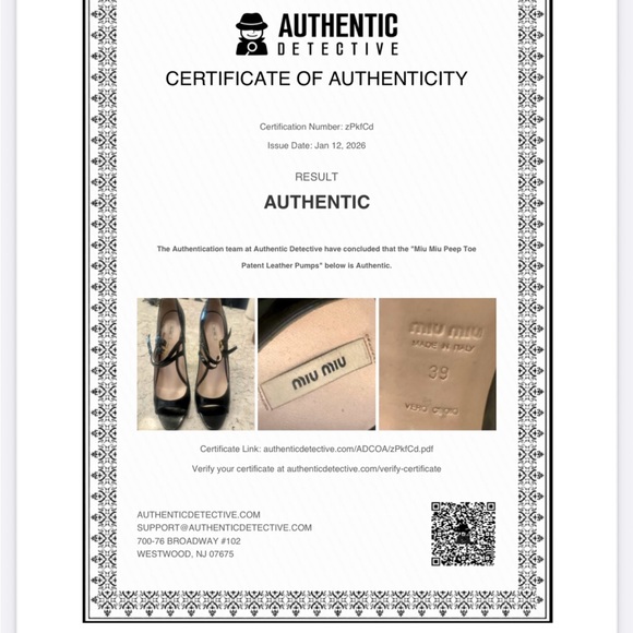 Authenticated Miu Miu Black Patent Leather Open Toe Heels - Picture 5 of 16